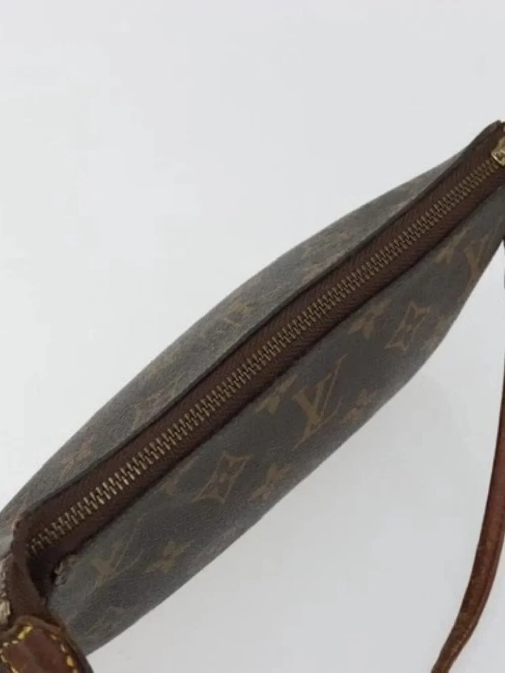 LOUIS VUITTON Monogram Pochette Accessoires Pouch M51980 LV Auth bs35597